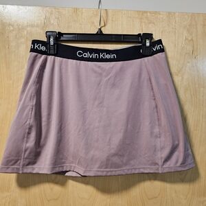 Calvin Klein Mauve Mini Skirt
